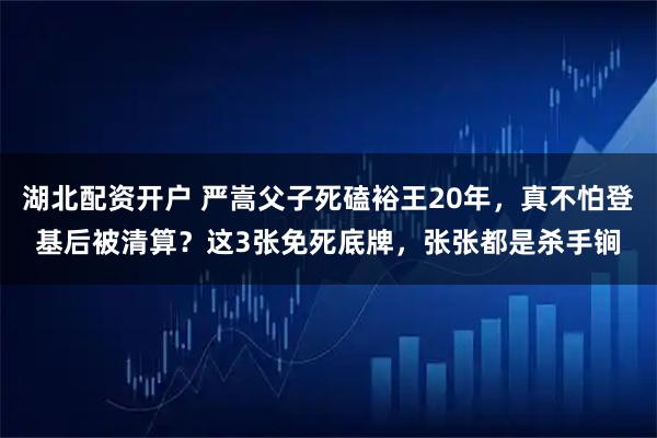 湖北配资开户 严嵩父子死磕裕王20年，真不怕登基后被清算？这3张免死底牌，张张都是杀手锏